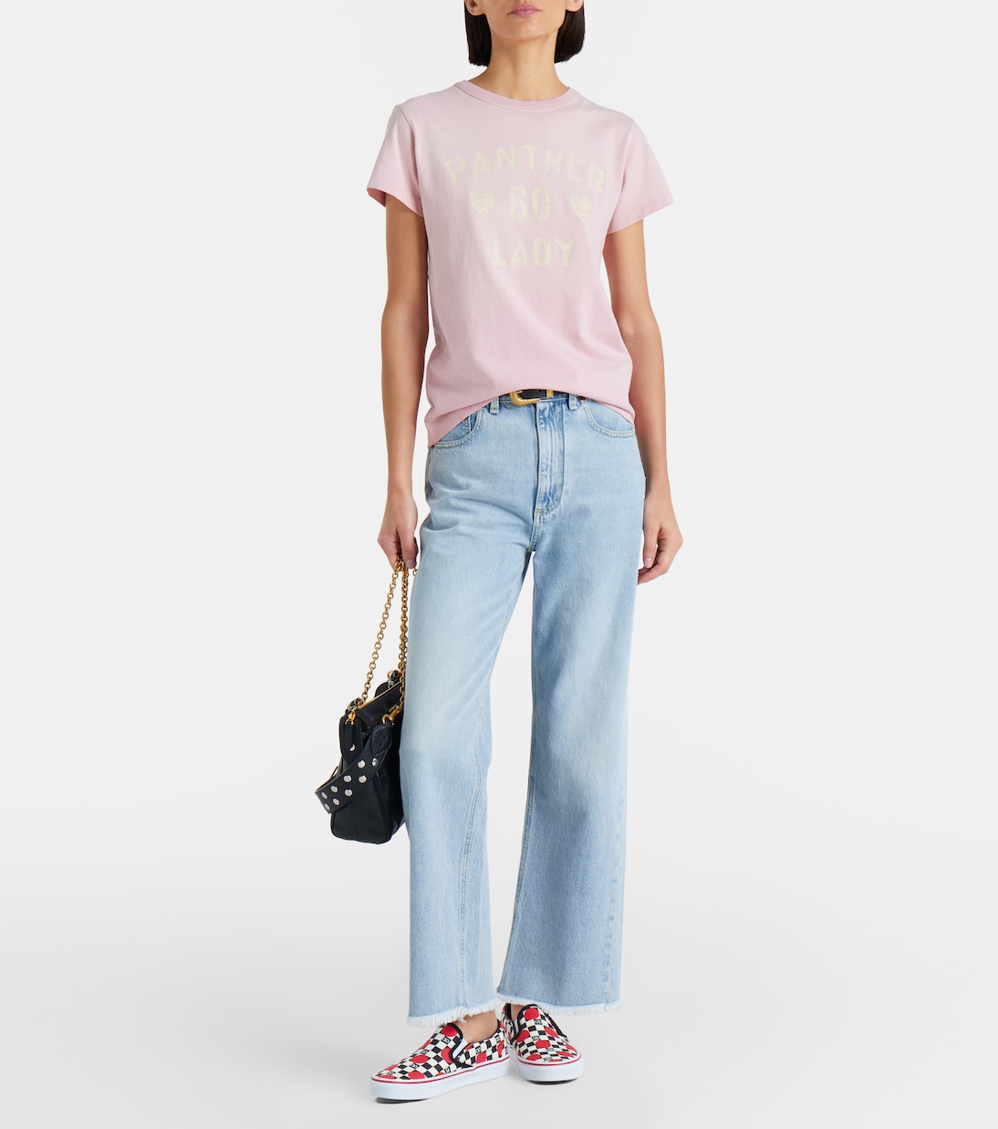 x Vans VLogo checked canvas slip-on sneakers | Valentino Garavani