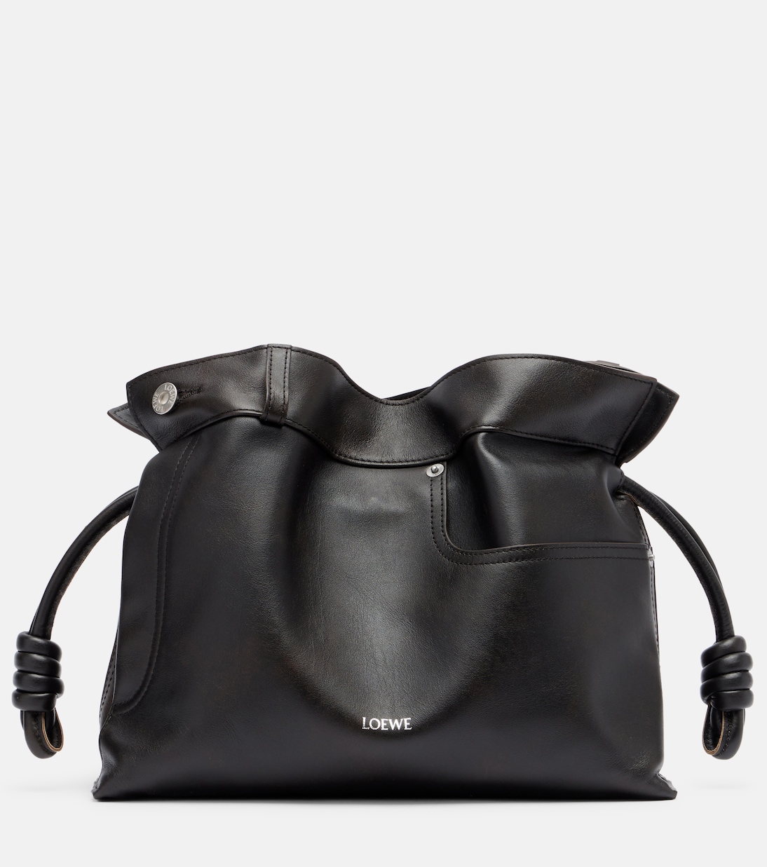 Flamenco Medium leather clutch | Loewe