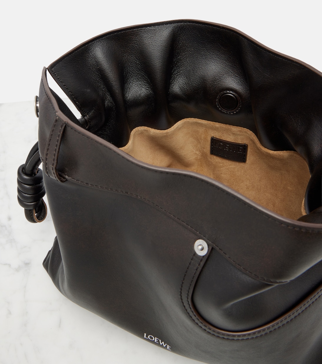 Flamenco Medium leather clutch | Loewe