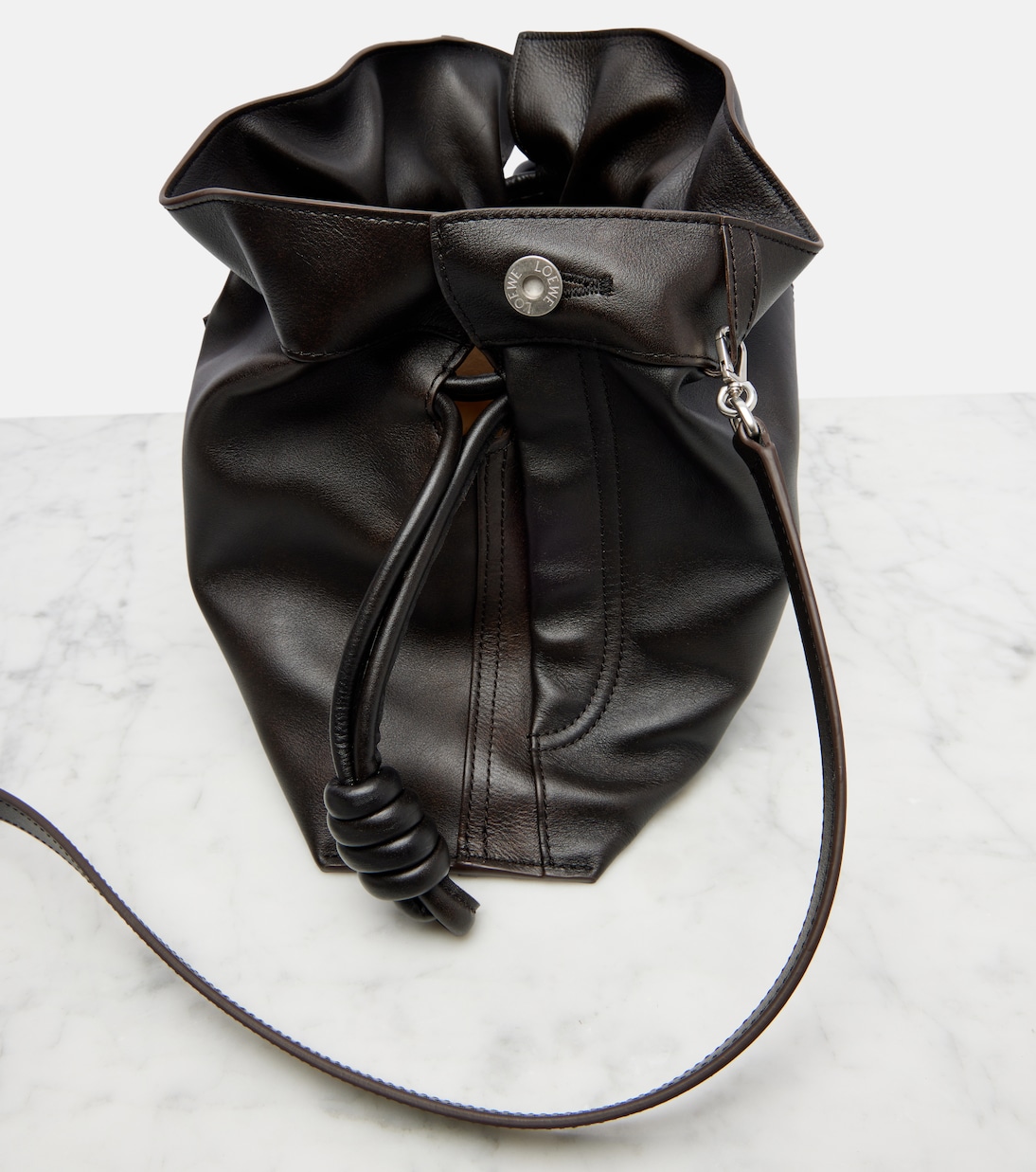 Flamenco Medium leather clutch | Loewe