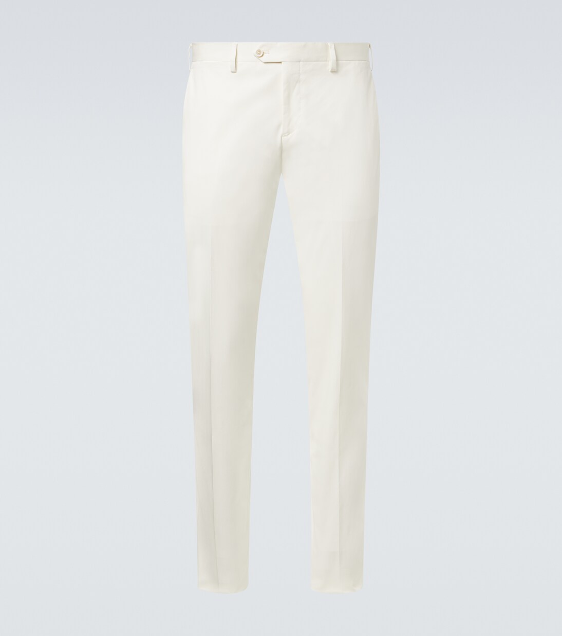 Mid-rise cotton slim pants | Lardini