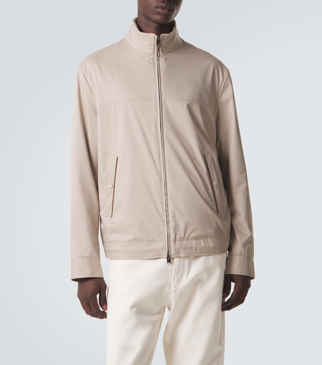 Canali Nuvola reversible blouson jacket | Canali