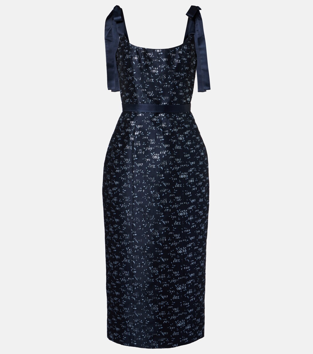 Acacia floral brocade corset dress | Markarian