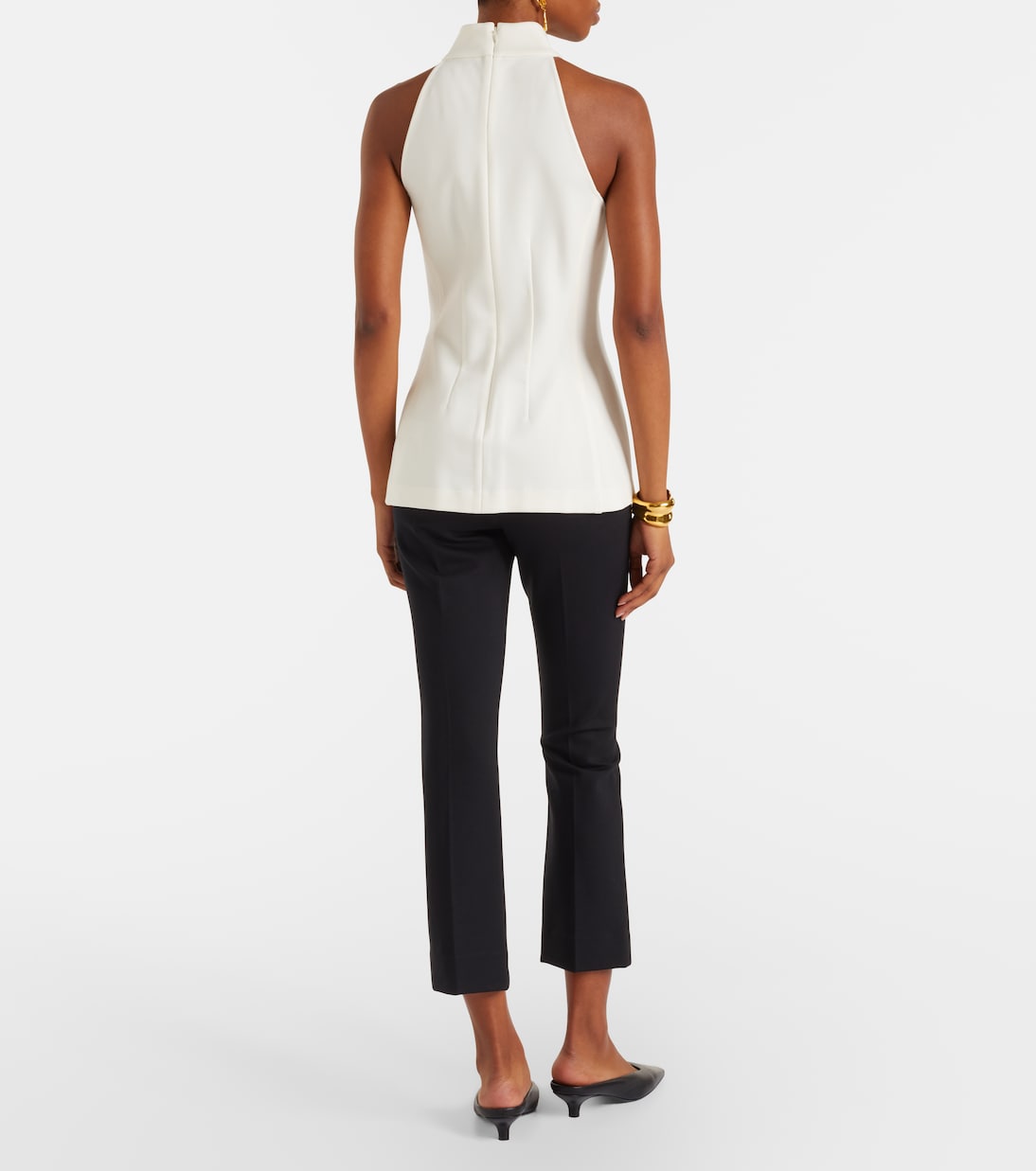 Schmale Cropped-Hose Kean | Veronica Beard