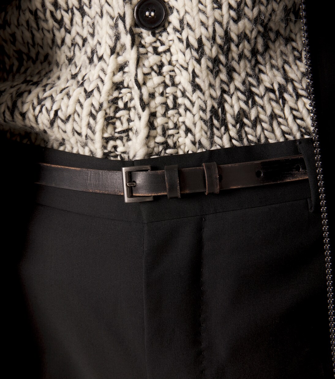 Leather belt | Prada