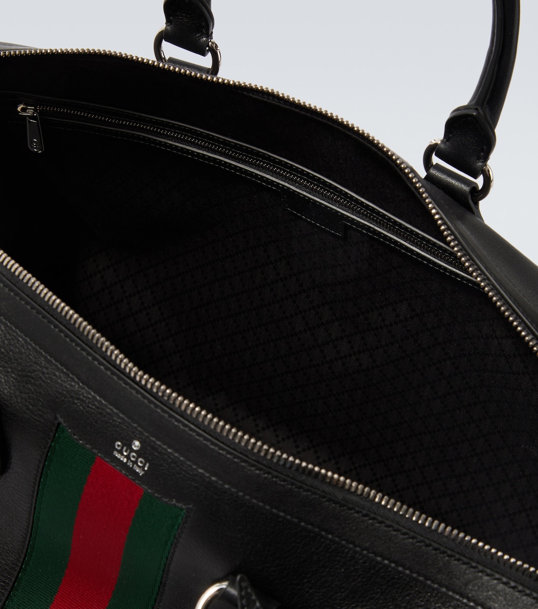 Weekender Web Trademark Medium aus Leder | Gucci