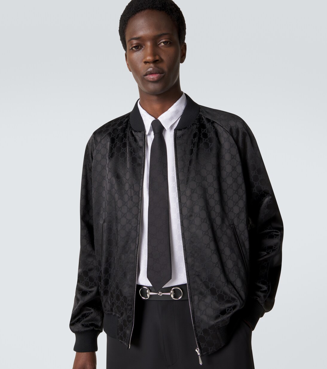 Cravate en coton et soie | Gucci