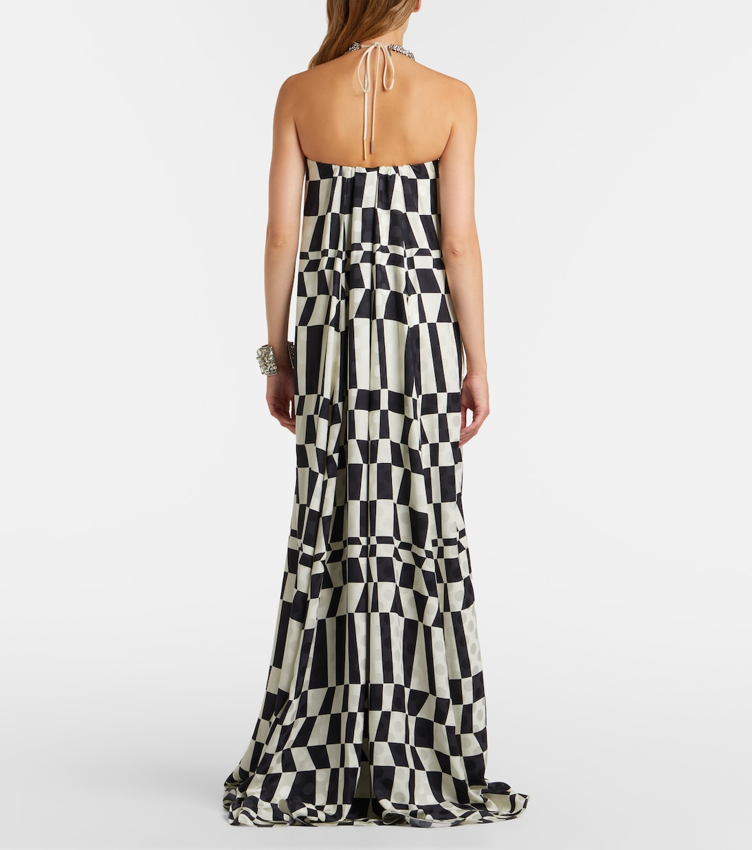 Bedruckte Robe | Dries Van Noten