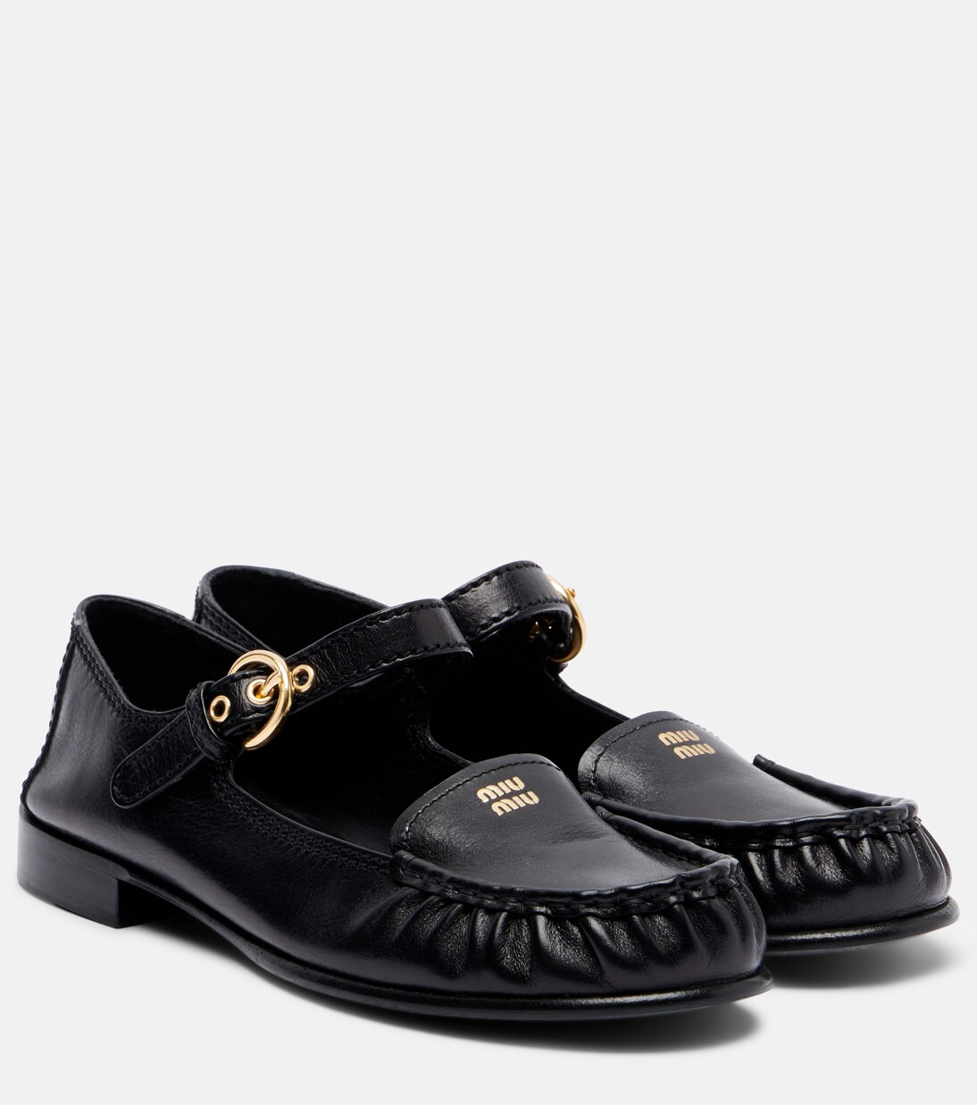 Leather loafers | Miu Miu