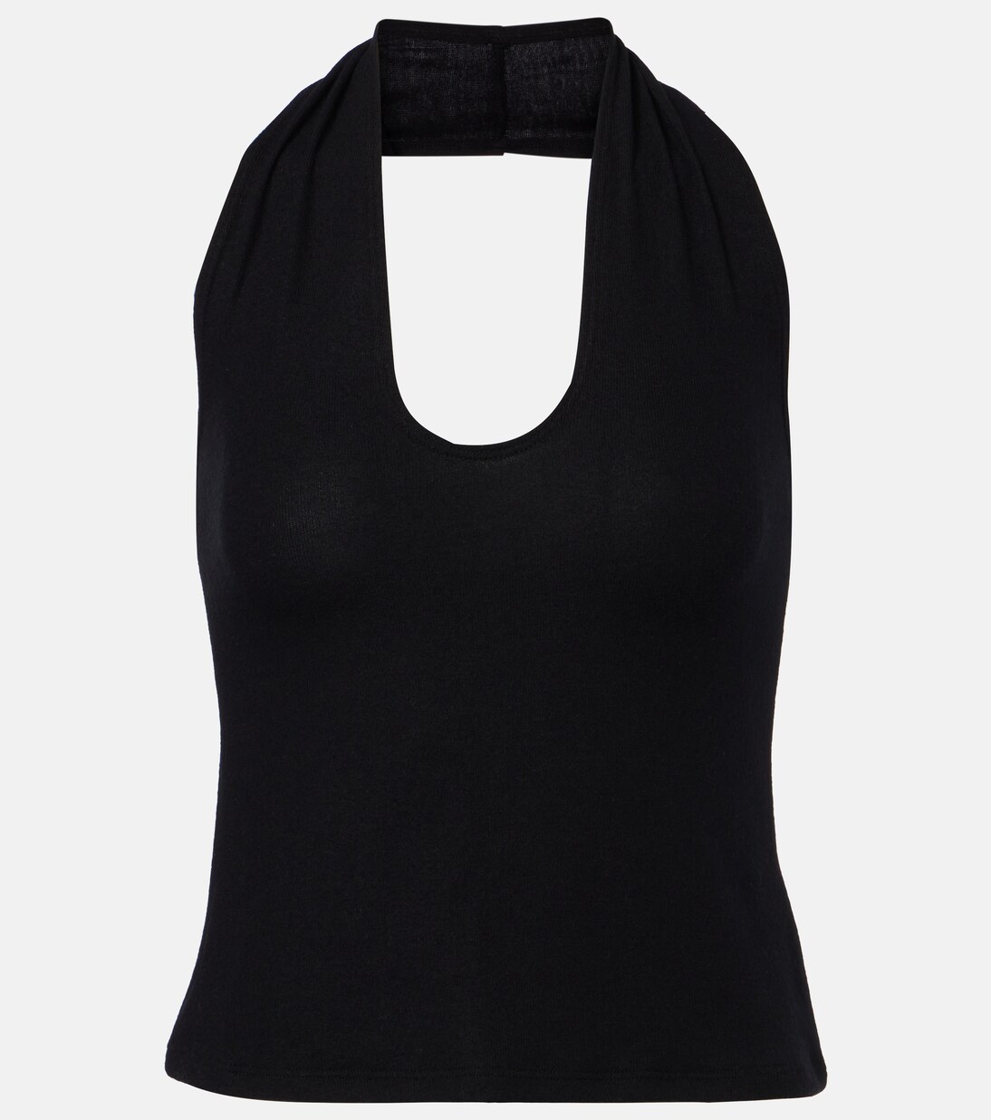 Lauren halterneck jersey top | Leset
