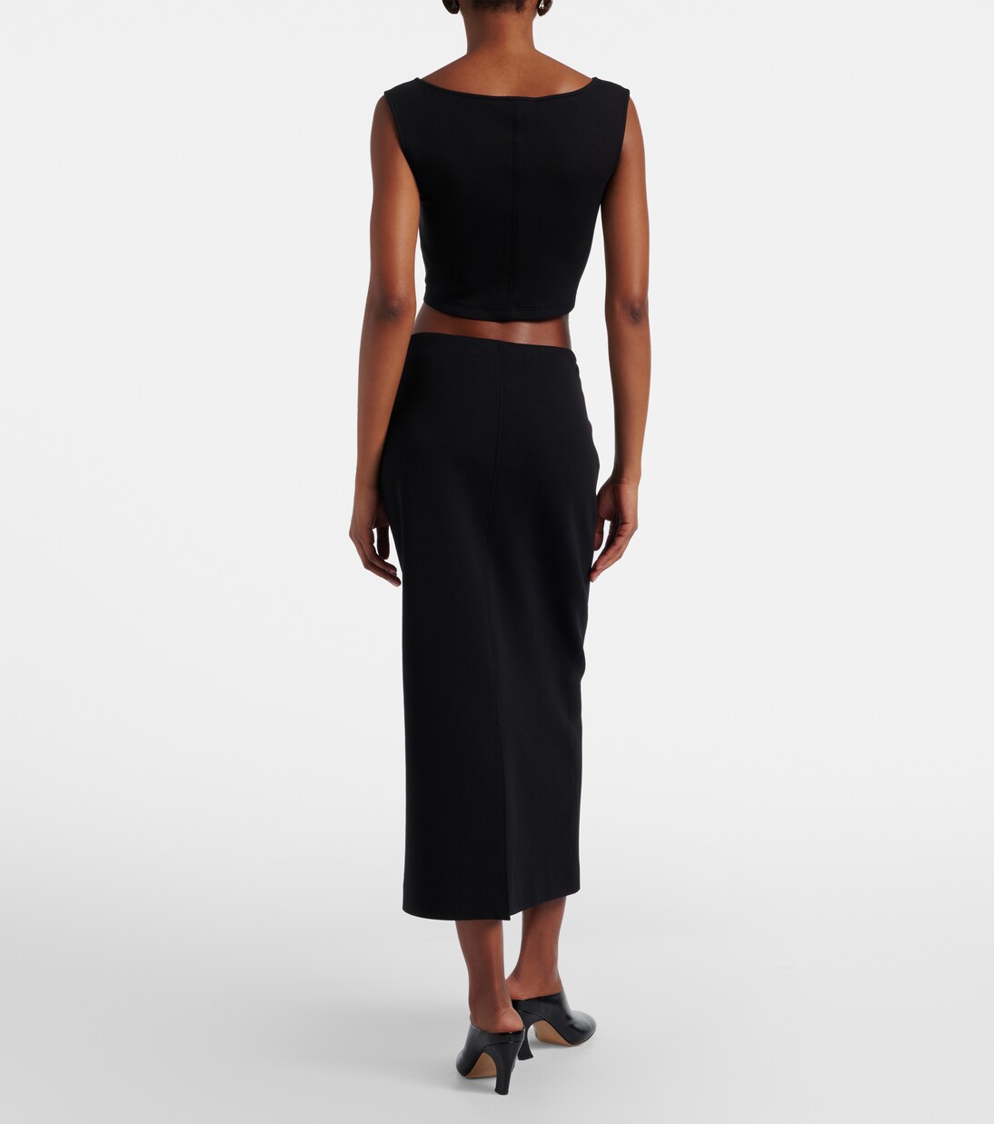 Cadmio cotton-blend midi skirt | 'S Max Mara