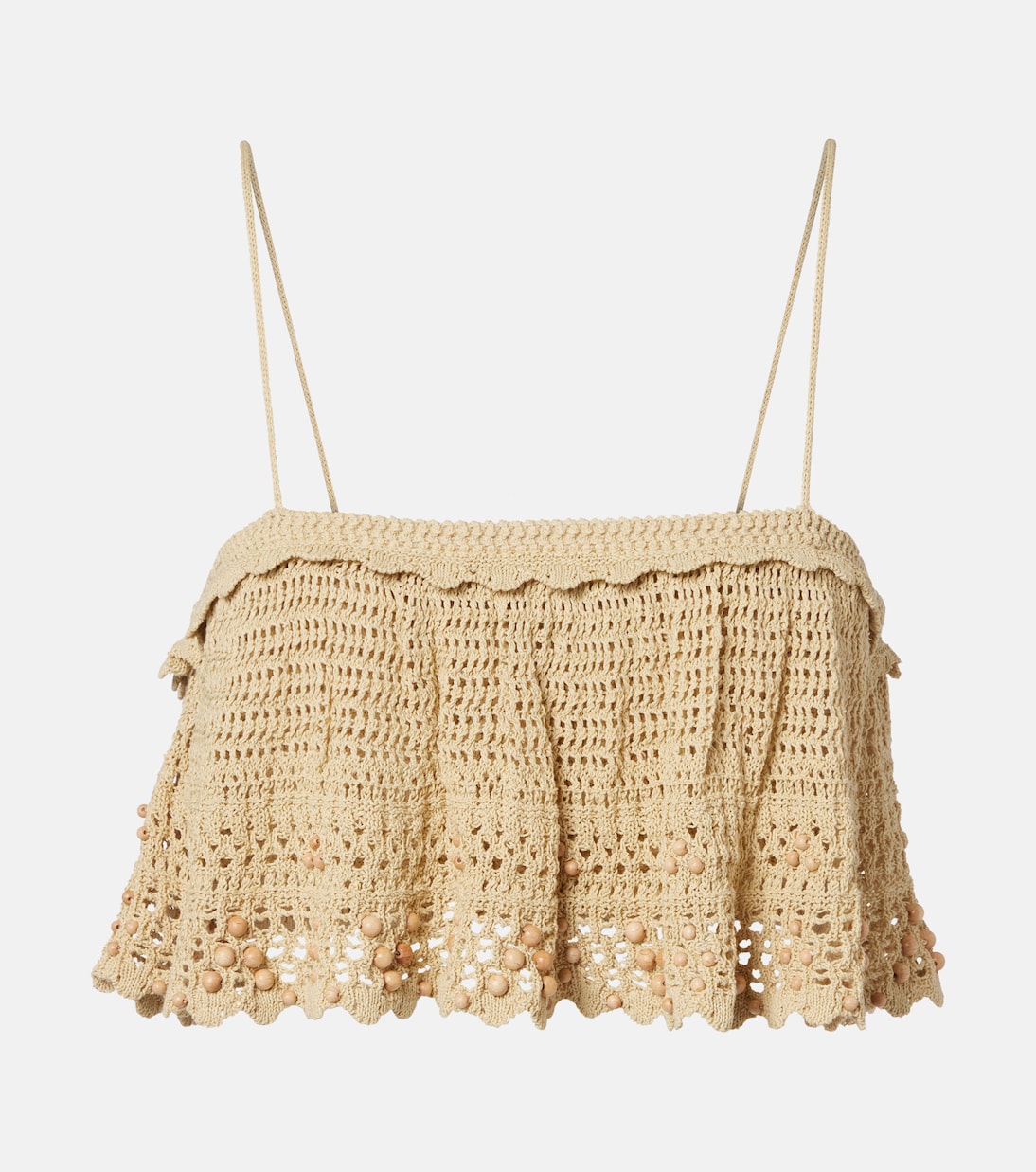 Oraviel beaded crochet crop top | Isabel Marant