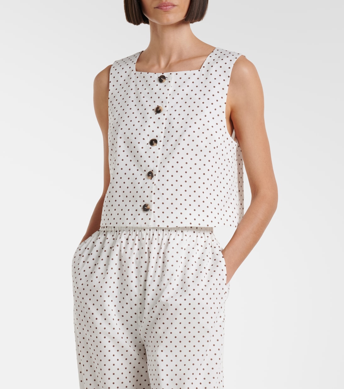 Top corto Rio a pois | Posse