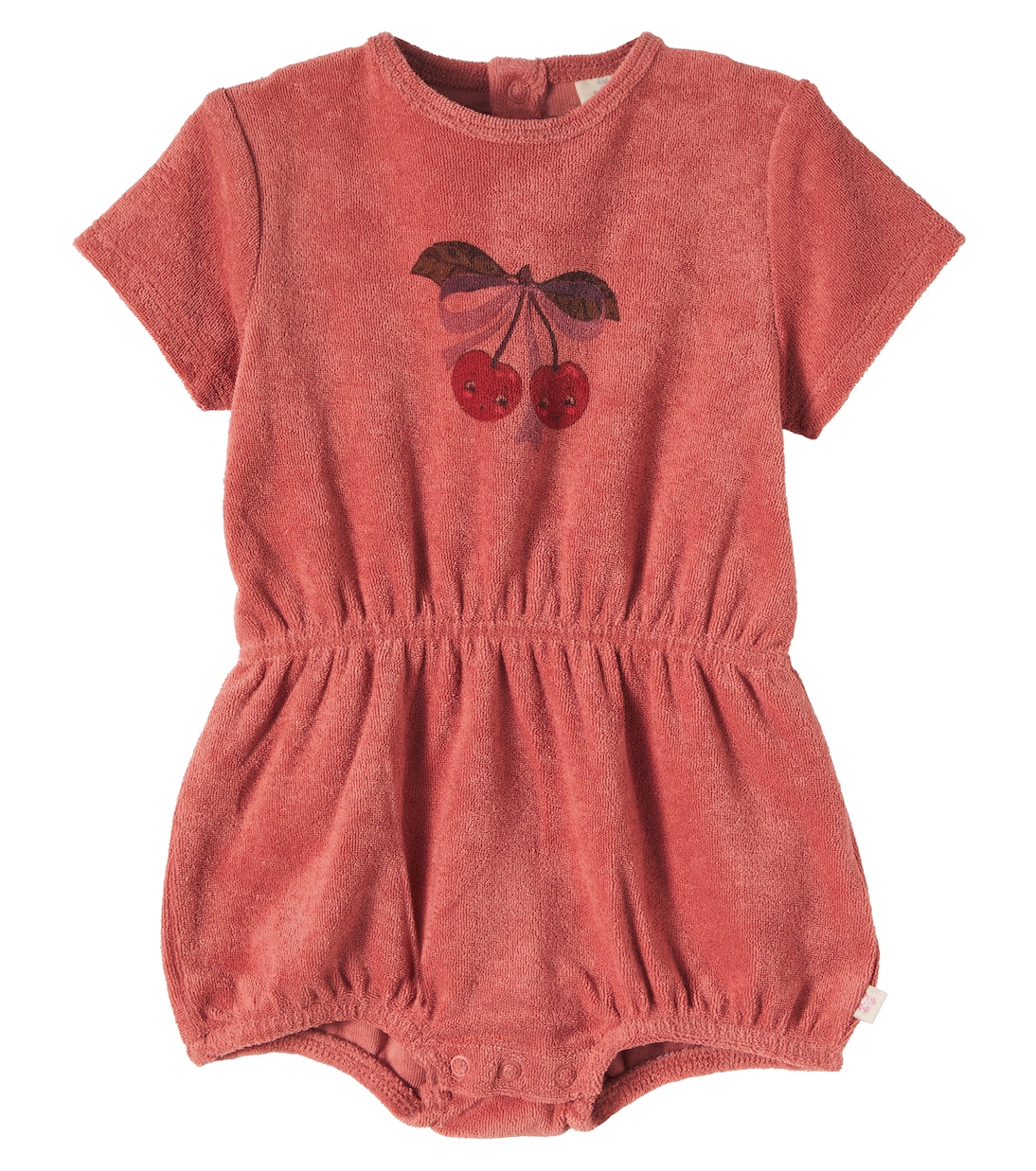 Baby Itty printed cotton terry playsuit | Konges Sløjd