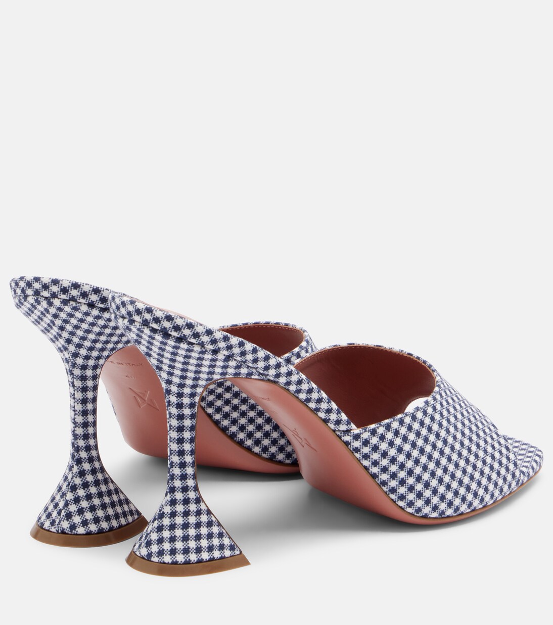 Mules Lupita a quadri | Amina Muaddi