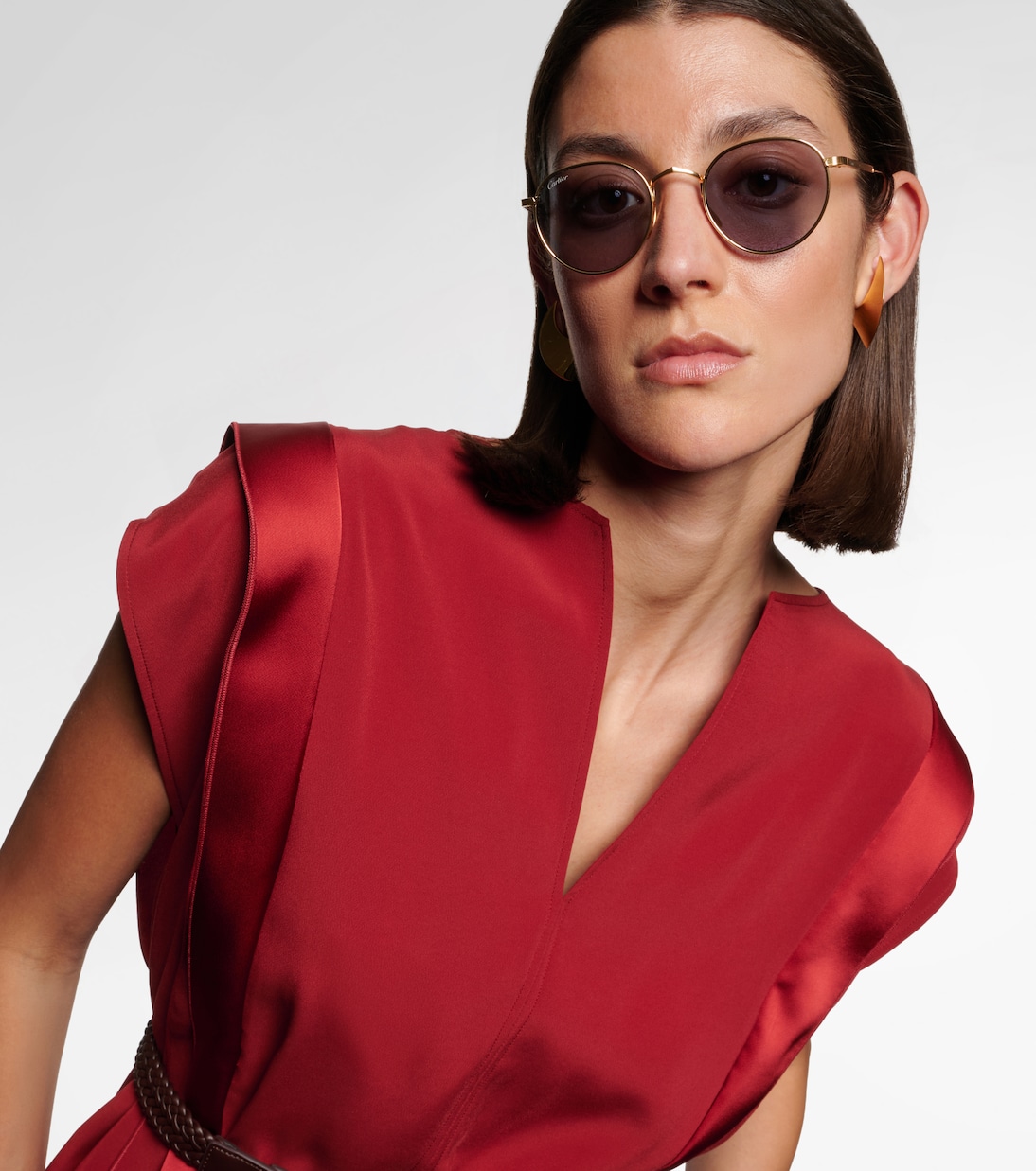 Runde Sonnenbrille Signature C | Cartier Eyewear Collection