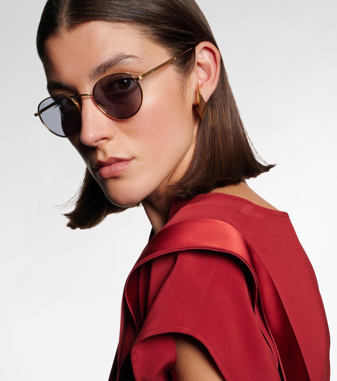 Runde Sonnenbrille Signature C | Cartier Eyewear Collection
