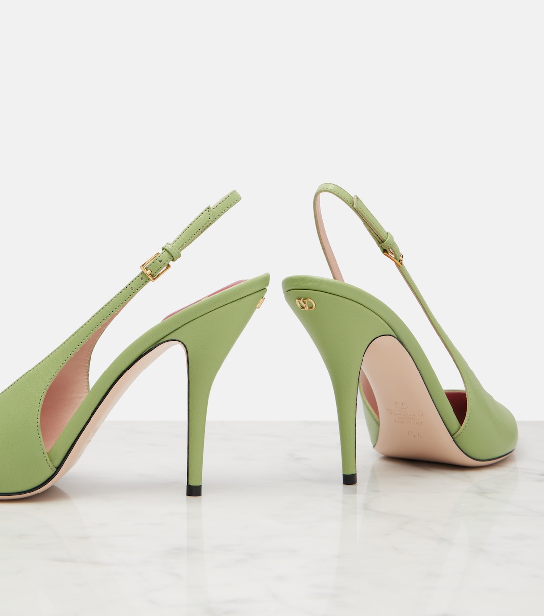 Cuttie leather slingback pumps | Valentino Garavani