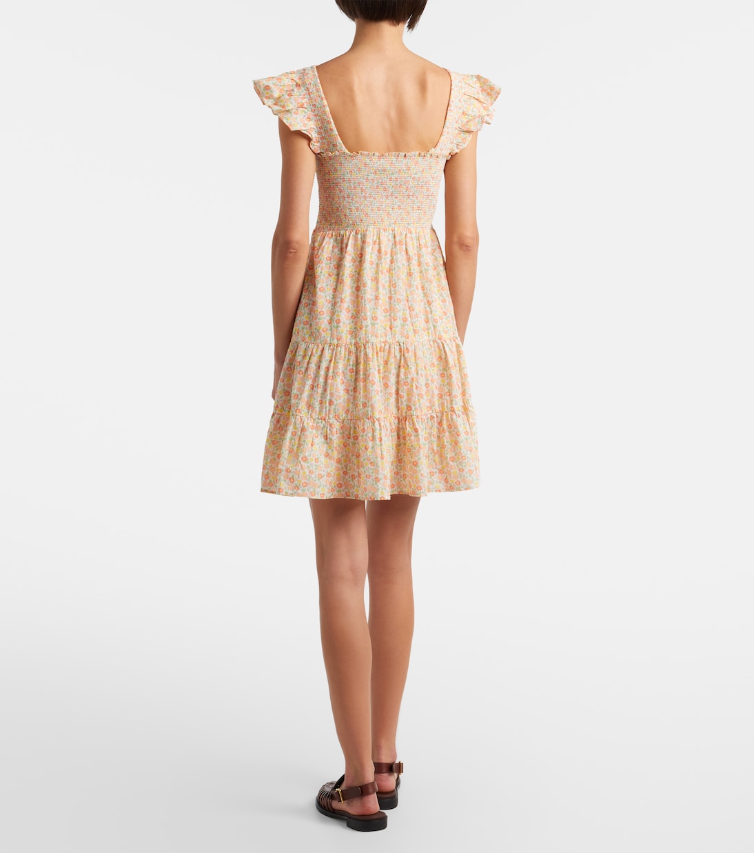 Sideny floral cotton minidress | Rixo