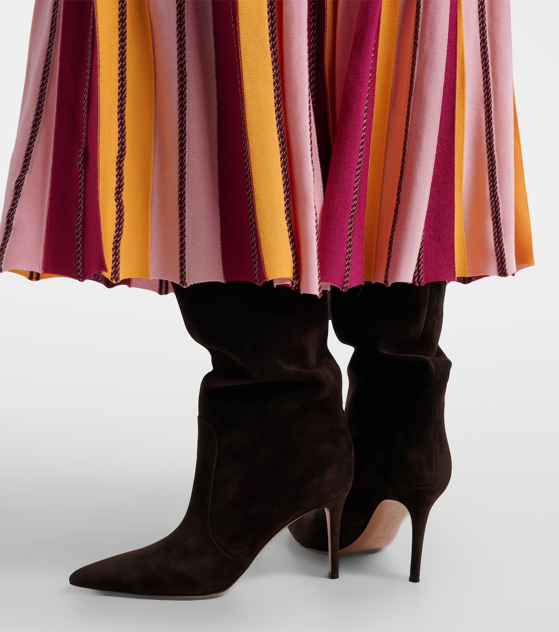 Bottes Hansen en daim | Gianvito Rossi