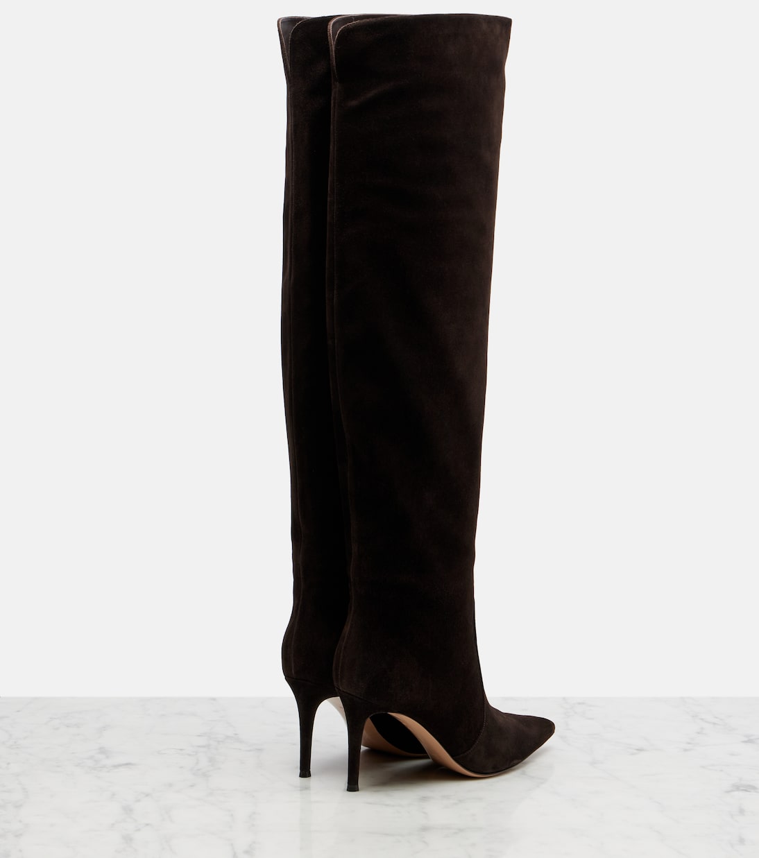 Bottes Hansen en daim | Gianvito Rossi