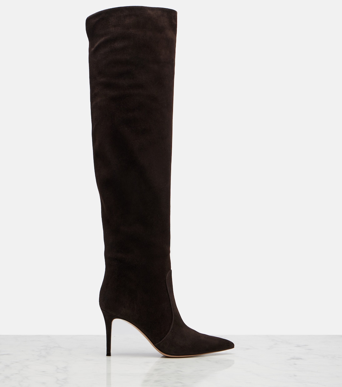 Bottes Hansen en daim | Gianvito Rossi