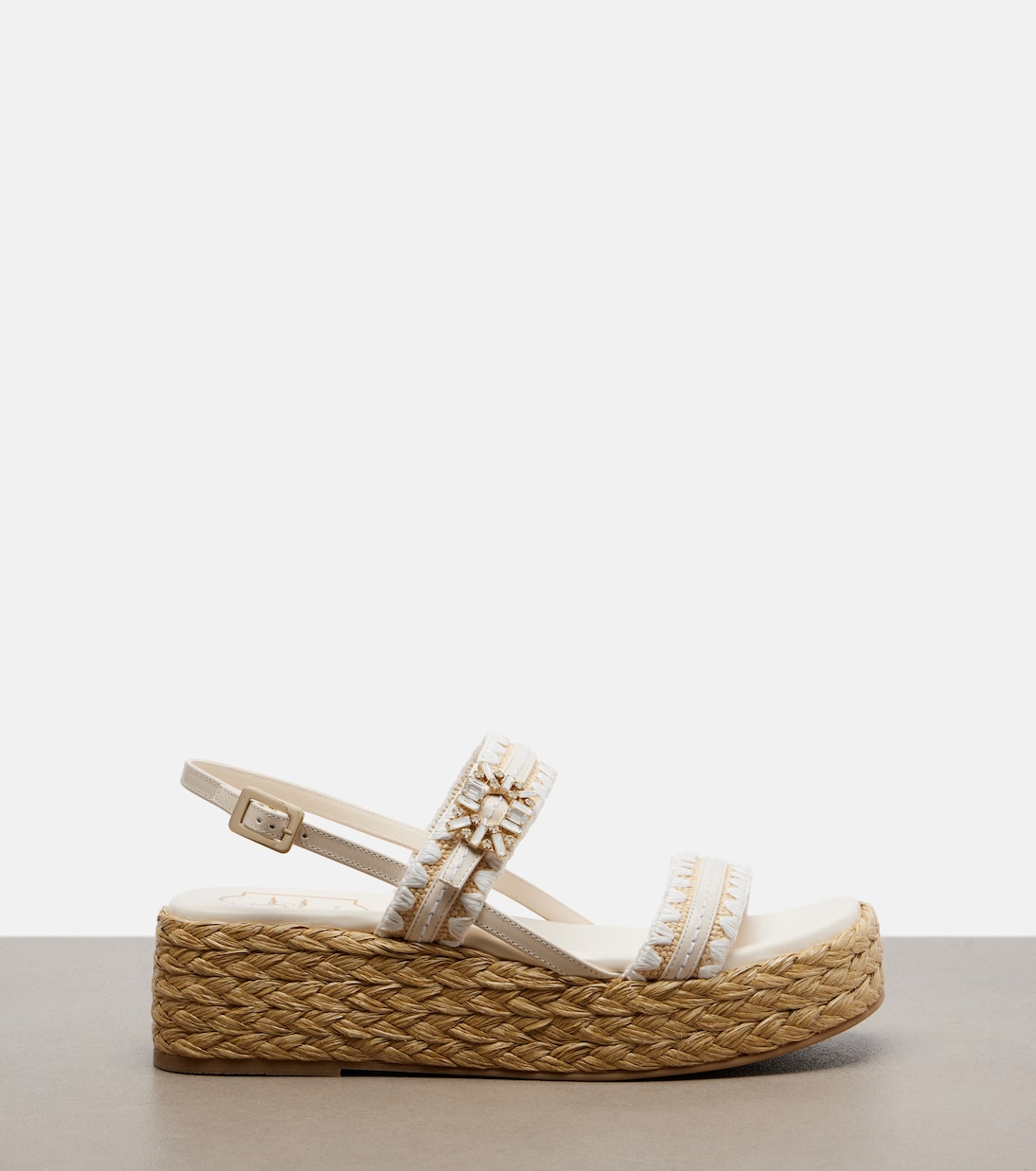 Summer Strass espadrille sandals | Roger Vivier