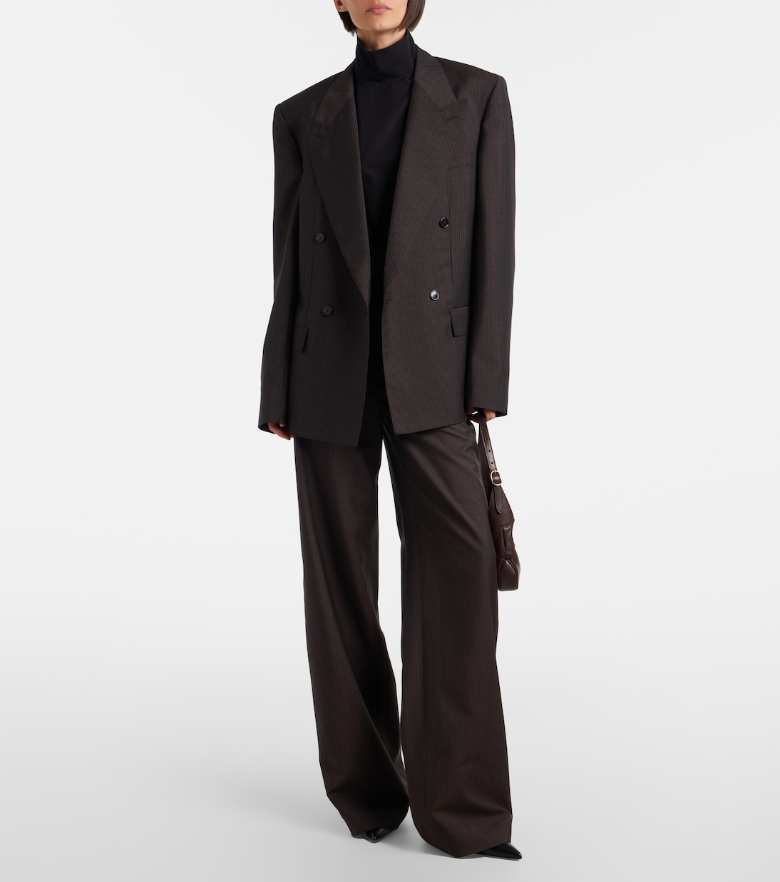 Pinstripe wool and mohair blazer | Gucci