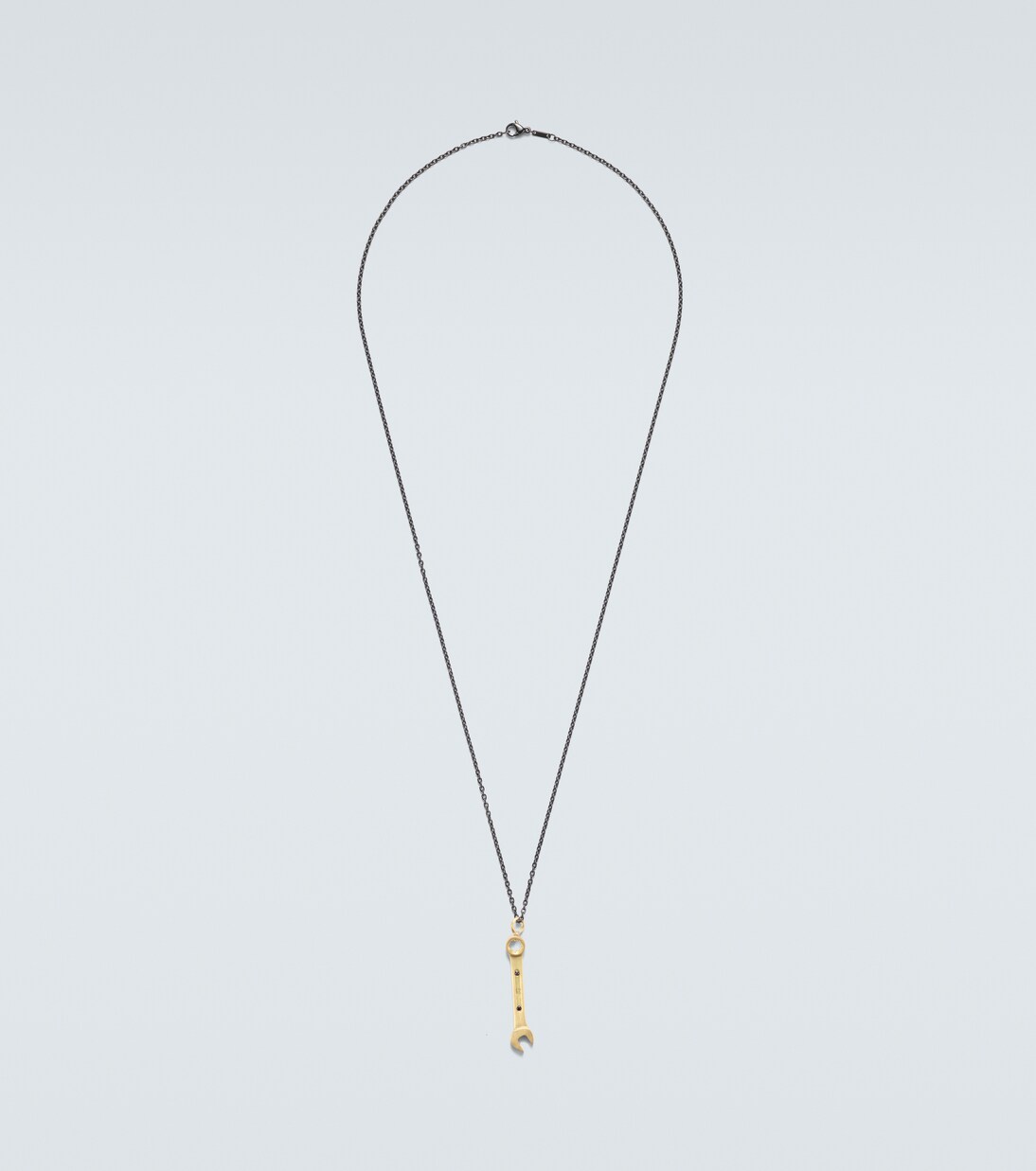 Halskette Divine Tech aus 18kt Gelbgold mit Diamanten | Ileana Makri