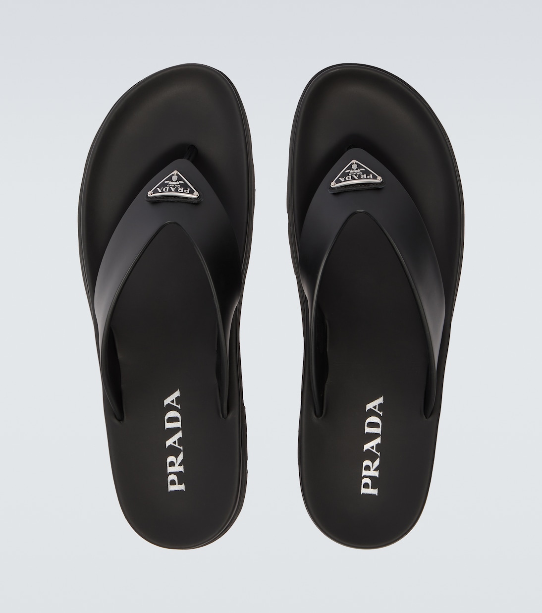 Sandali infradito con logo | Prada