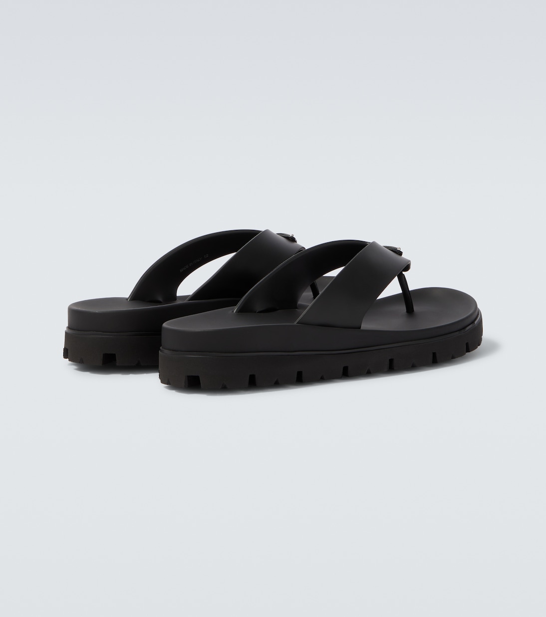 Sandali infradito con logo | Prada