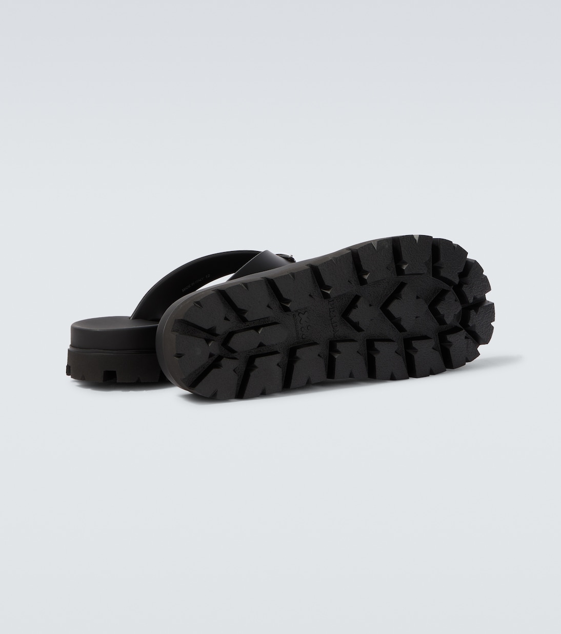 Sandali infradito con logo | Prada