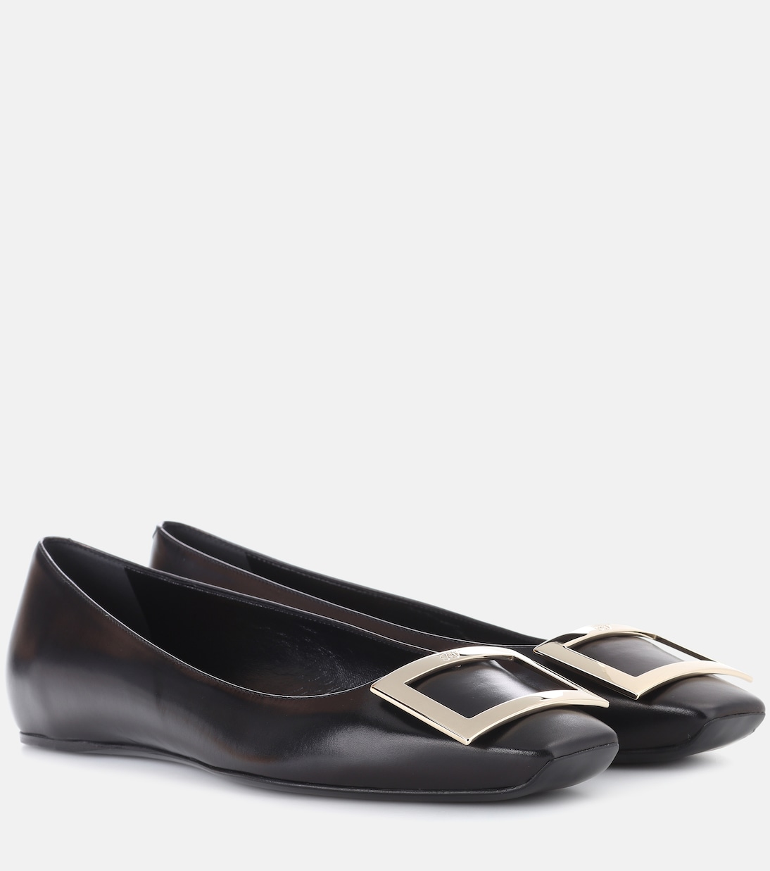 Belle Vivier leather ballet flats | Roger Vivier