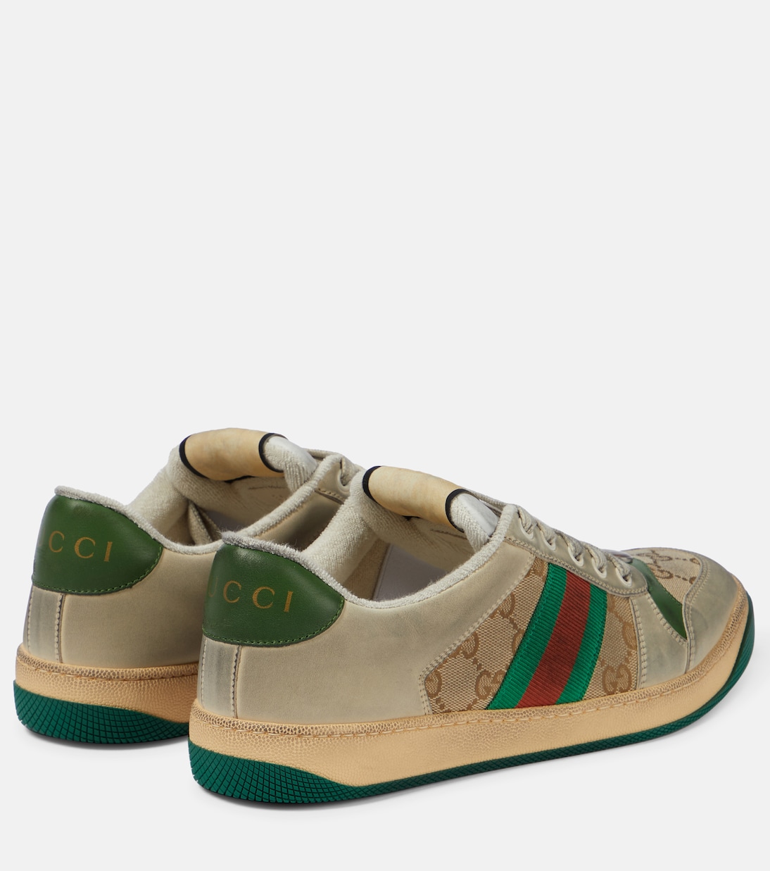 Screener leather sneakers | Gucci