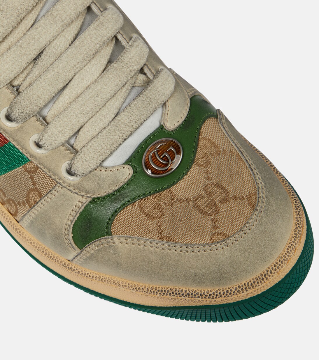 Screener leather sneakers | Gucci