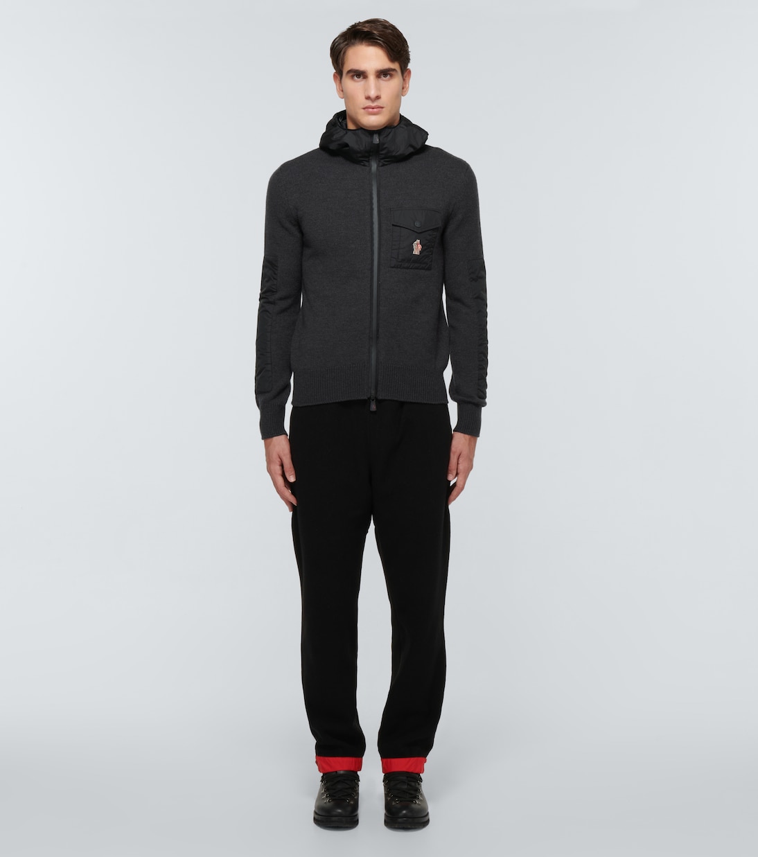Fleece wool-blend pants | Moncler Grenoble