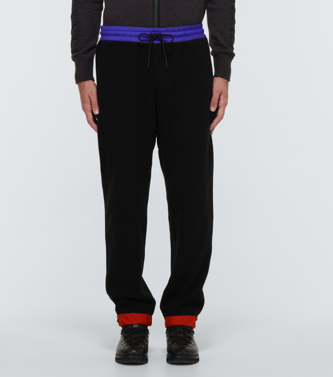 Fleece wool-blend pants | Moncler Grenoble