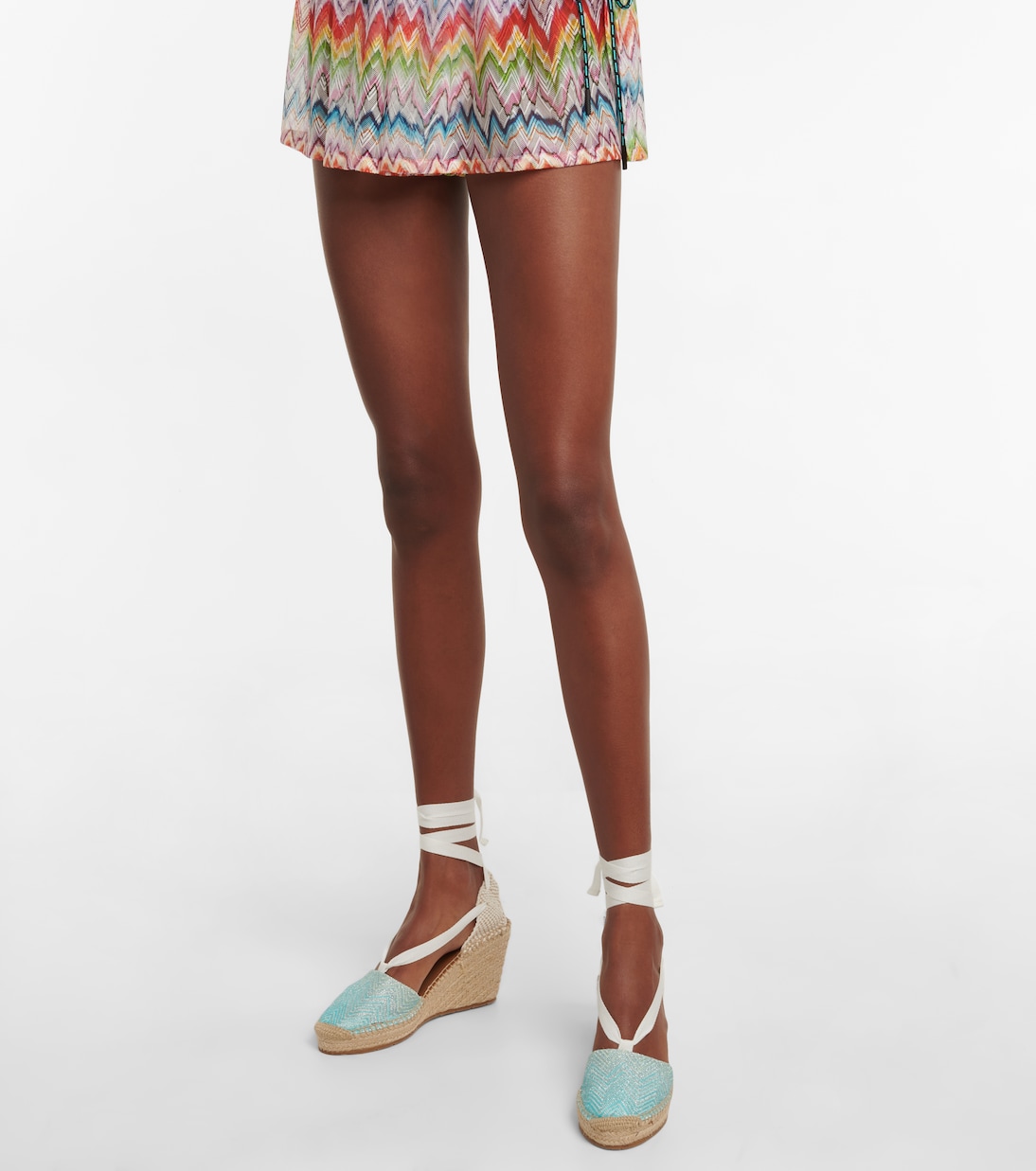 Alpargatas de cuña en zigzag | Missoni