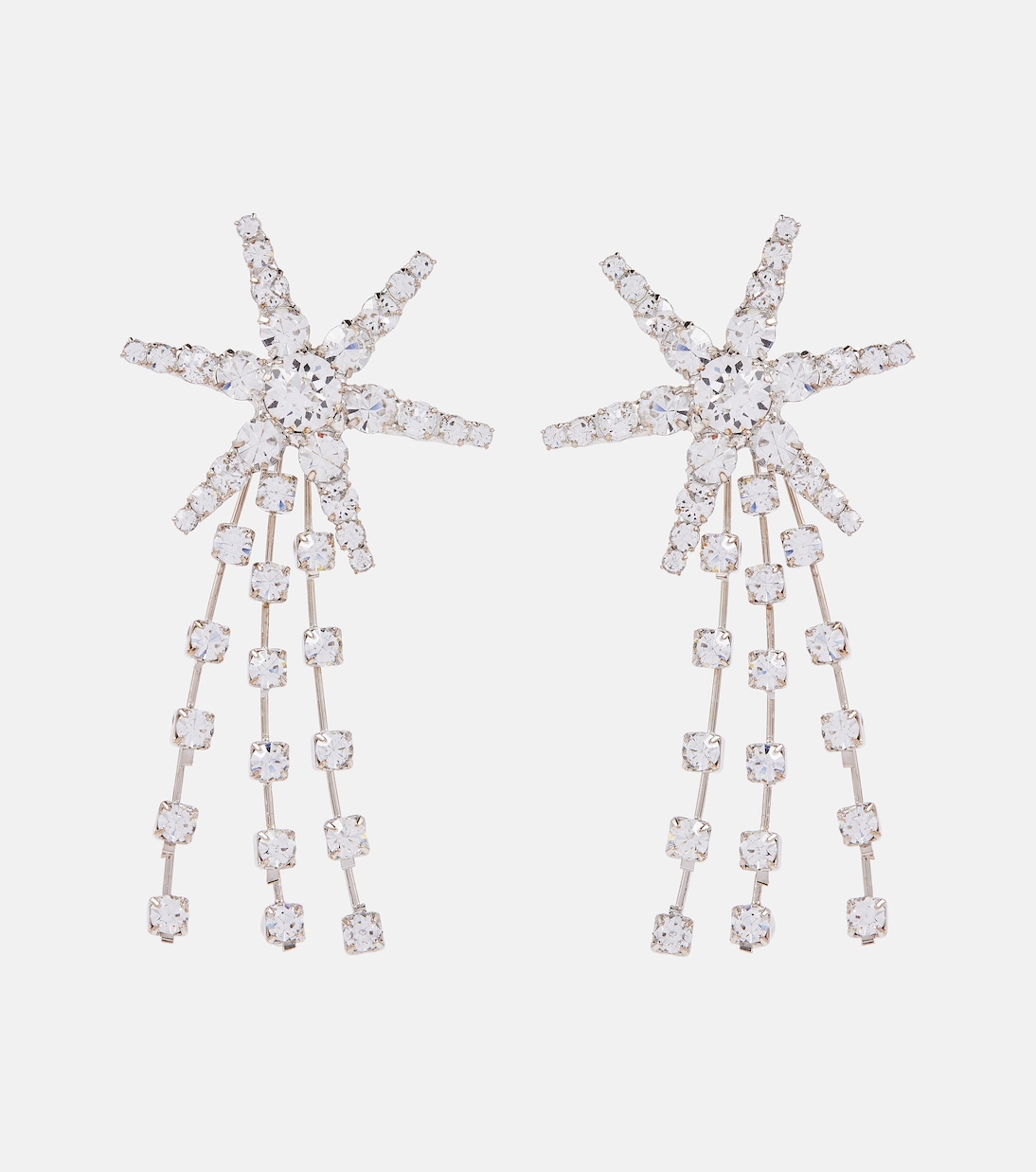 Comet crystal-embellished earrings | Jennifer Behr