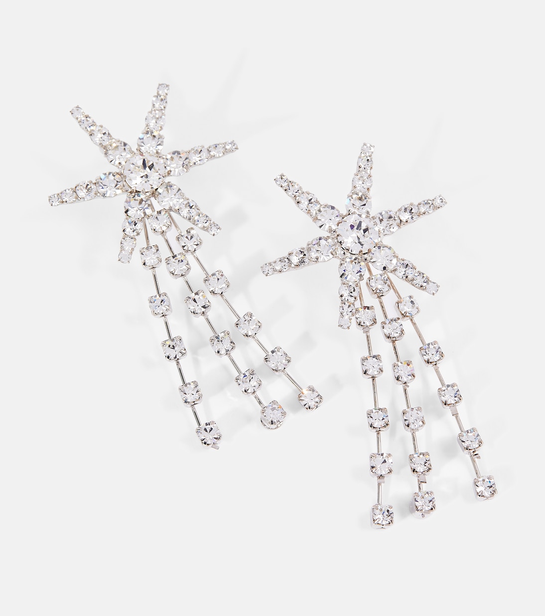 Comet crystal-embellished earrings | Jennifer Behr