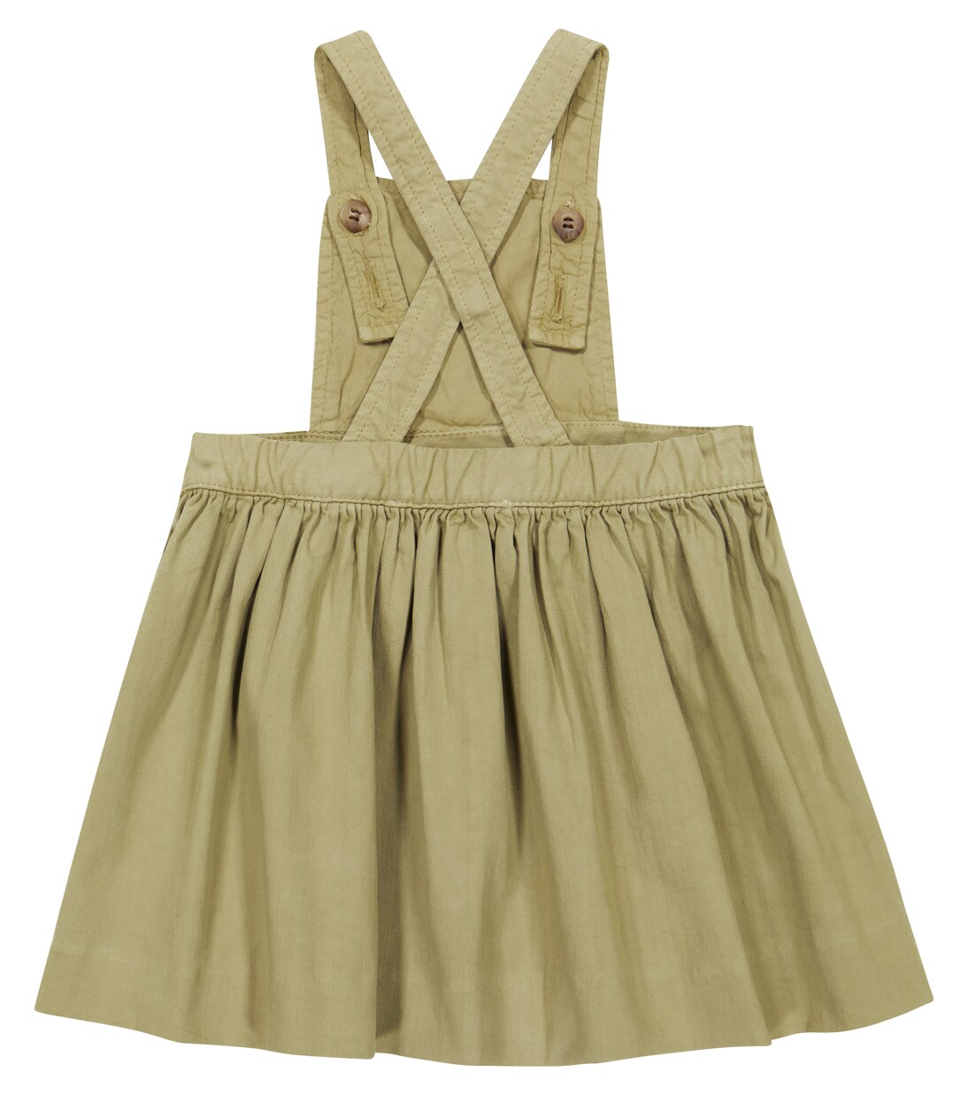 Baby Anise denim dungaree dress | Bonpoint