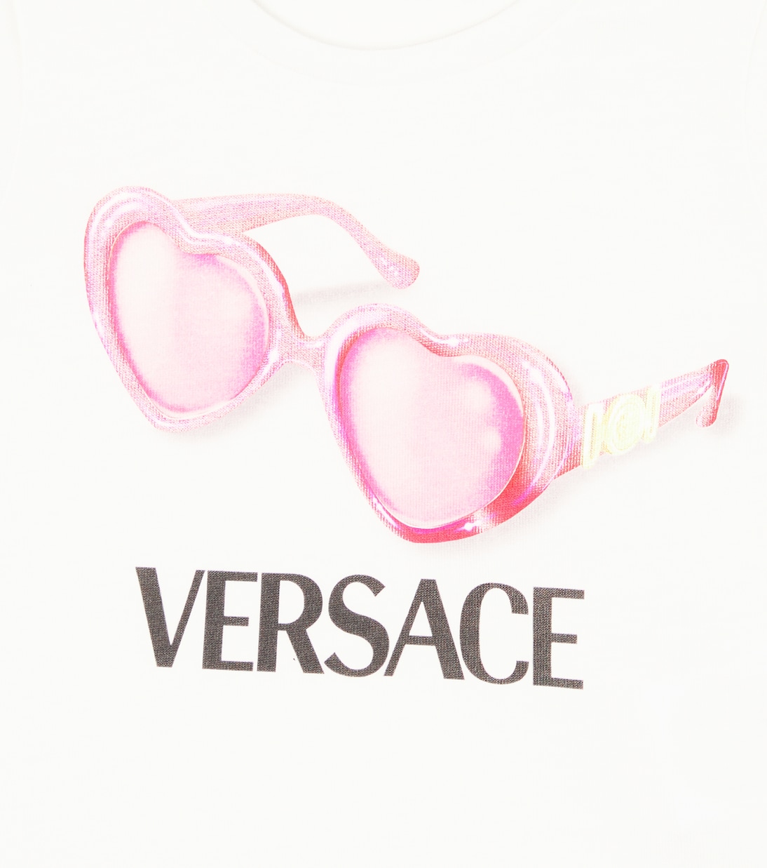Bébé – T-shirt en coton à logo | Versace Kids