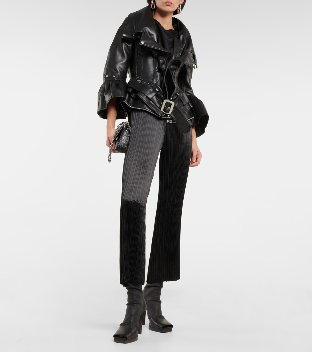 Schmale Hose aus Satin | Junya Watanabe