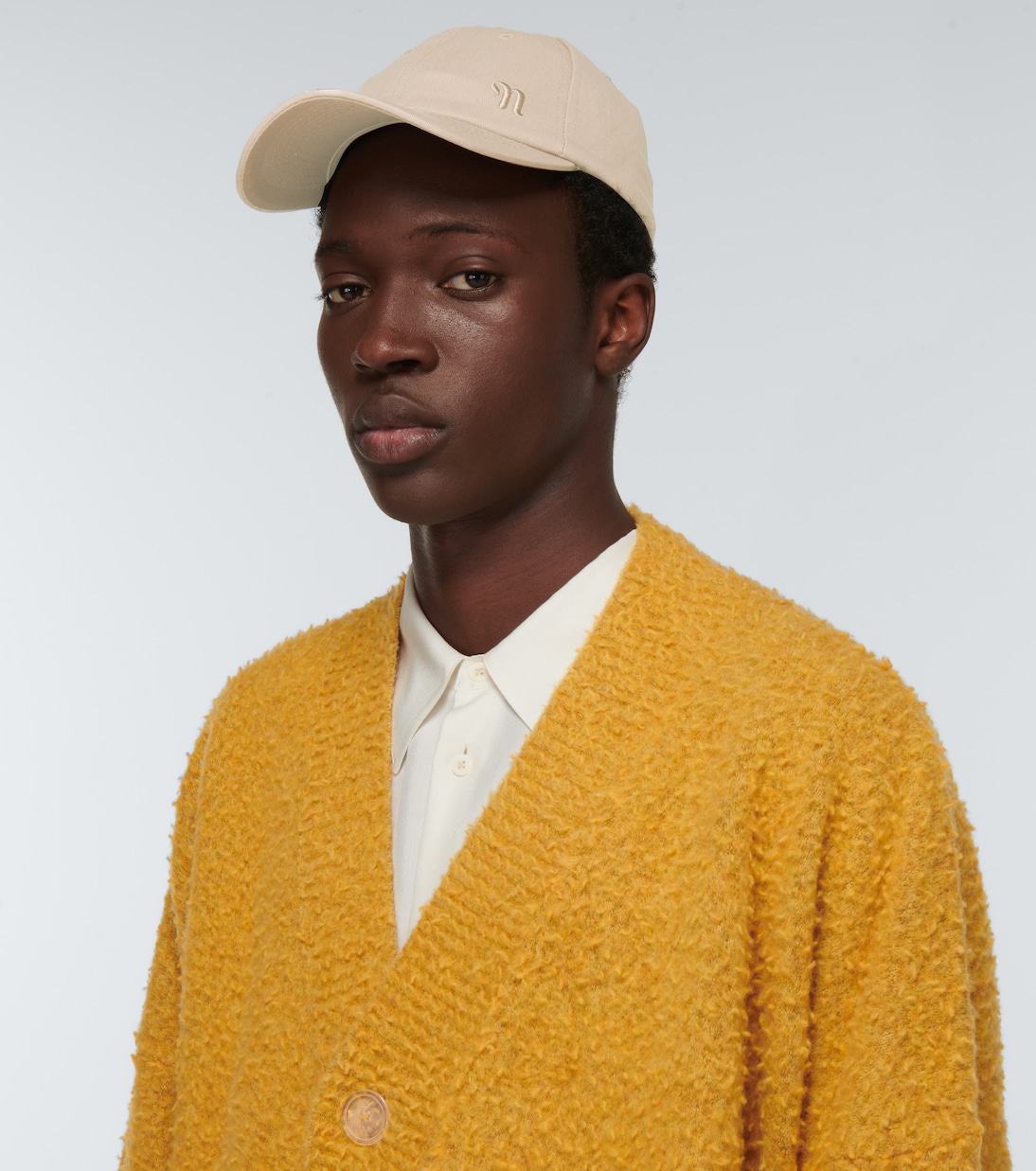 Amoy cotton twill baseball cap | Nanushka