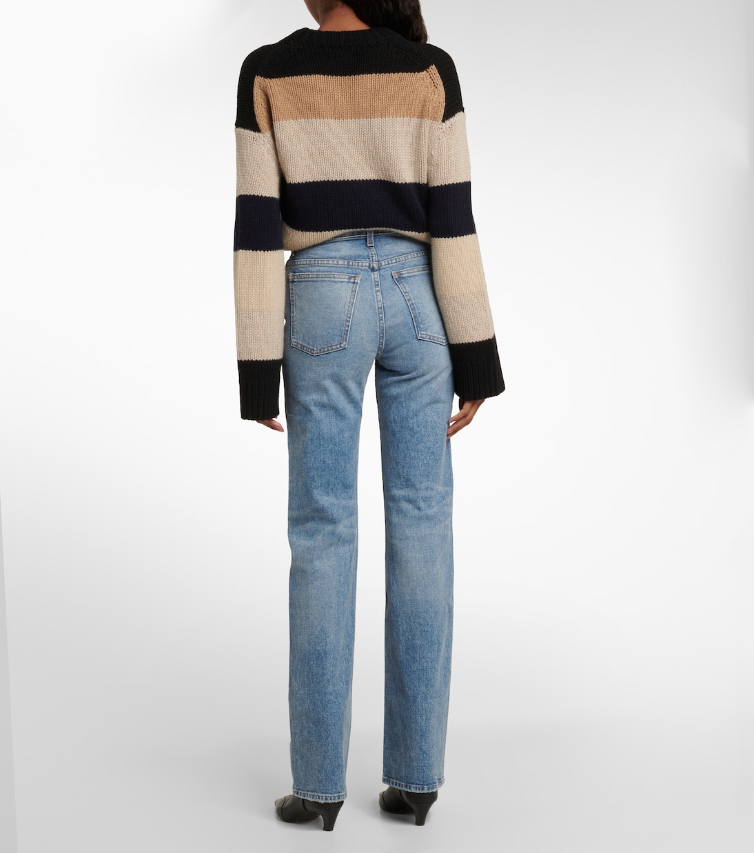 Danielle high-rise straight jeans | Khaite