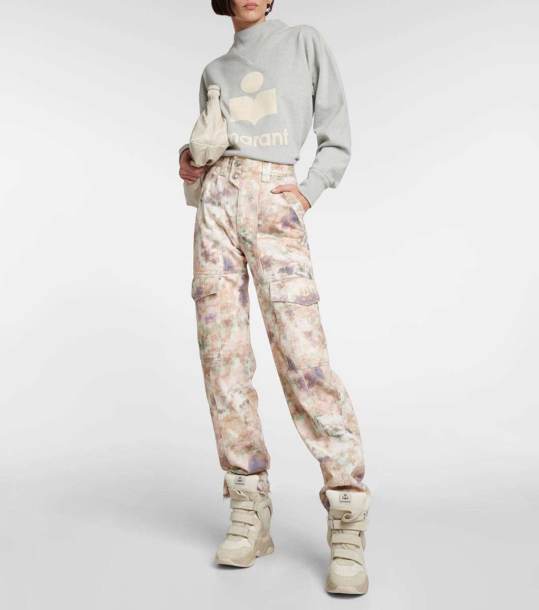 Bedruckte Cargohose Vayoneo aus Denim | Marant Etoile