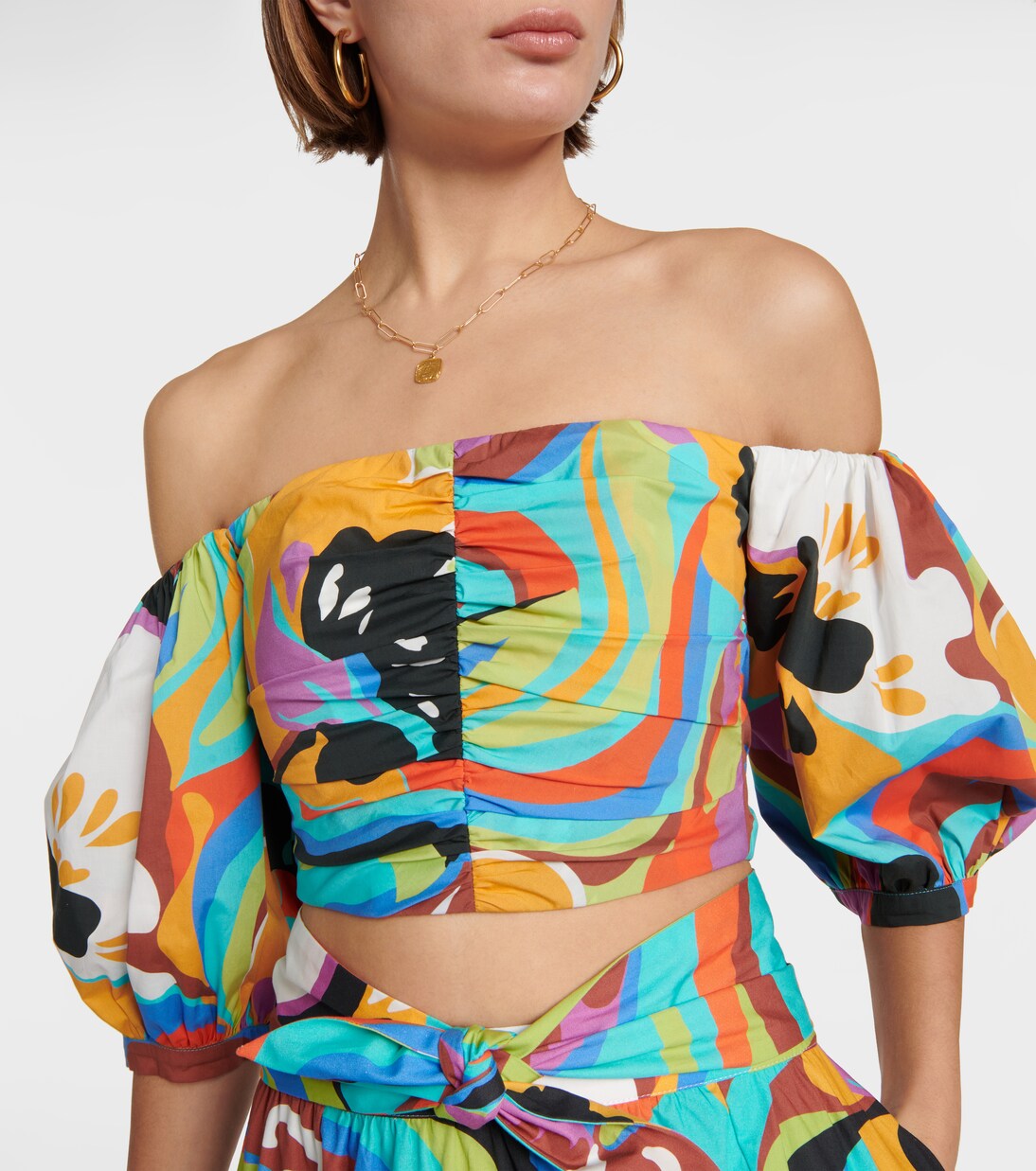 Top raccourci imprimé | Etro