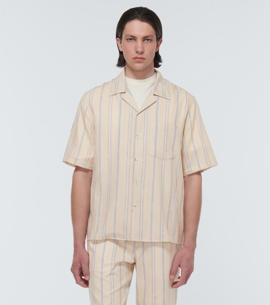 Floral jacquard shirt | Commas