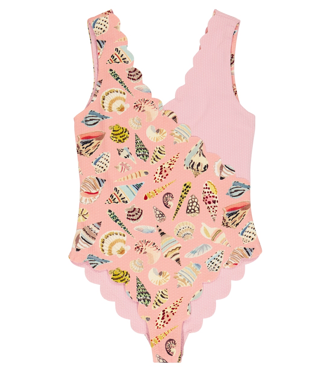 Canyon Point scalloped swimsuit | Marysia Bumby