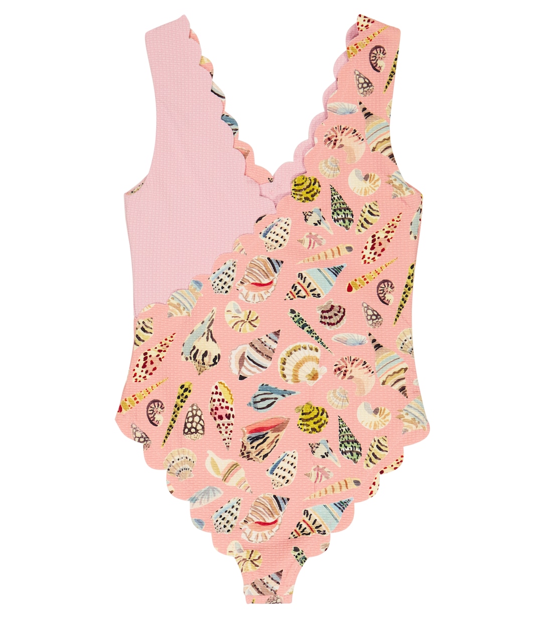 Canyon Point scalloped swimsuit | Marysia Bumby